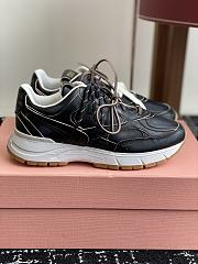 Okify MiuMiu Black Sneakers With 3 Laces 5cm EU35-40 - 5