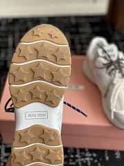 Okify MiuMiu White Sneakers With 3 Laces 5cm EU35-40 - 4