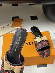 Okify Louis Vuitton x TM Cherry Slides In Brown EU35-41 - 3