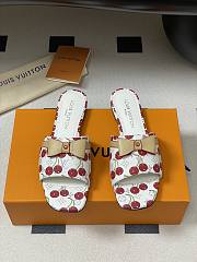Okify Louis Vuitton x TM Cherry Slides In White EU35-41 - 6