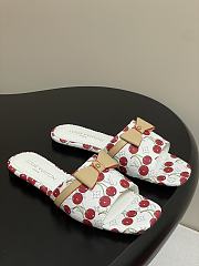 Okify Louis Vuitton x TM Cherry Slides In White EU35-41 - 1