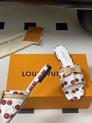Okify Louis Vuitton x TM Cherry Slides In White EU35-41 - 5