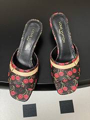Okify Louis Vuitton x TM Cherry High Heel Sandals In Brown 6cm EU35-41  - 3