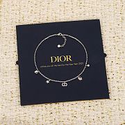 Okify Dior Silver Petit CD Lucky Charm Necklace - 2