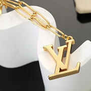 Okify Louis Vuitton Gold Necklace 23458 - 2