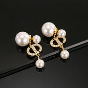 Okify Dior Tribales Pearl Earrings  - 1