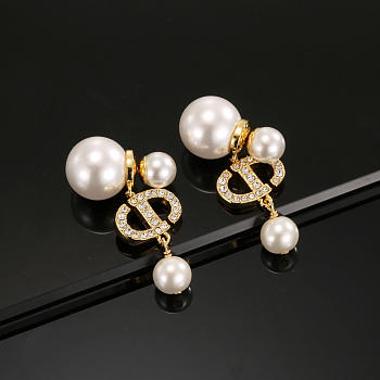 Okify Dior Tribales Pearl Earrings 
