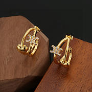 Okify Celine Gold Earrings 23462 - 5