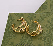 Okify Celine Gold Earrings 23462 - 4