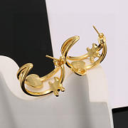 Okify Celine Gold Earrings 23462 - 3