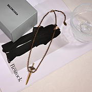 Okify Balenciaga Sword Necklace  - 2