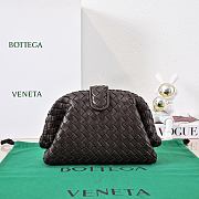 Okify Bottega Veneta Small 1980 Dark Brown Bag 27x15x8cm - 4