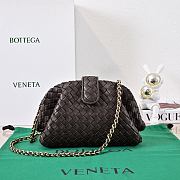 Okify Bottega Veneta Small 1980 Dark Brown Bag 27x15x8cm - 1