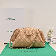 Okify Bottega Veneta Teen Lauren 1980 With Chain Bag In Nude 31.5x16.5x11cm - 1