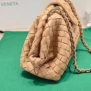 Okify Bottega Veneta Teen Lauren 1980 With Chain Bag In Nude 31.5x16.5x11cm - 6