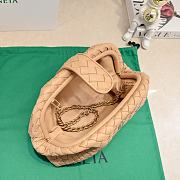 Okify Bottega Veneta Teen Lauren 1980 With Chain Bag In Nude 31.5x16.5x11cm - 4