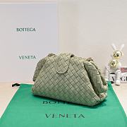 Okify Bottega Veneta Teen Lauren 1980 With Chain Bag In Light Green 31.5x16.5x11cm - 6