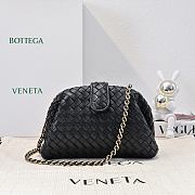 Okify Bottega Veneta Small 1980 Black Bag 27x15x8cm - 1