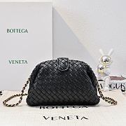 Okify Bottega Veneta Small 1980 Black Bag 27x15x8cm - 5