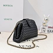 Okify Bottega Veneta Small 1980 Black Bag 27x15x8cm - 4