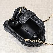 Okify Bottega Veneta Small 1980 Black Bag 27x15x8cm - 3