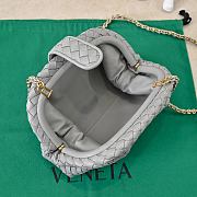 Okify Bottega Veneta Small 1980 Gray Bag 27x15x8cm - 3