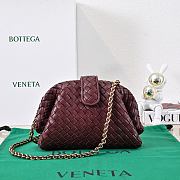Okify Bottega Veneta Small 1980 Dark Red Bag 27x15x8cm - 1