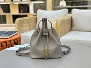 Okify Chloe Small Bracelet Backpack In Gray 22x20x10.5cm - 1