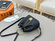 Okify Chloe Small Bracelet Backpack In Black 22x20x10.5cm - 4