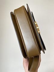 Okify Celine Triomphe Brown Bag 22x16.5x7cm  - 3