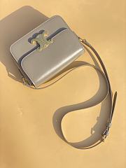 Okify Celine Triomphe Gray Bag 18.5x14x5cm  - 2