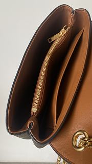 Okify Celine Victoire Bag In Triomphe Canvas 25x15x8cm  - 3