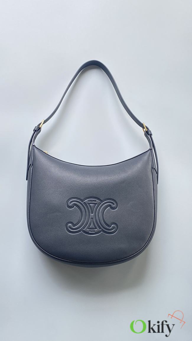 Okify Celine Heloise Bag In Gray 30x28.5x8cm - 1