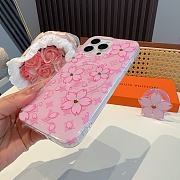 Okify Louis Vuitton Sakura Flowers Pink Phone Case  - 4