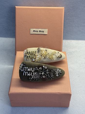 Okify MiuMiu A Pair Of Hair Clips 23521