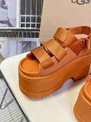 Okify UGG Orange Thick Sole Sandals 11cm EU35-40  - 5