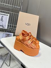 Okify UGG Orange Thick Sole Sandals 11cm EU35-40  - 1