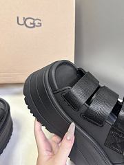 Okify UGG Black Thick Sole Sandals 11cm EU35-40 - 5