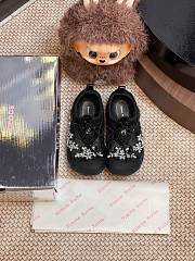 Okify Simone Rocha Crystal Flower Crocs In Black EU35-40  - 1