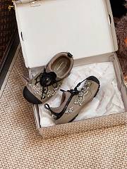 Okify Simone Rocha Crystal Flower Crocs In Brown EU35-40  - 6