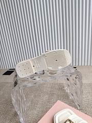 Okify MiuMiu White Slides EU35-40 23535 - 5