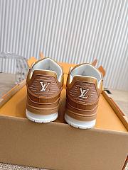 Okify Louis Vuitton Brown Sneakers EU35-45 1AHTTL  - 5