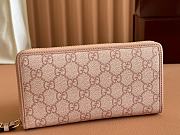 Okify Gucci Emblem Pink Wallet 19x10x2.5cm - 5