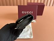 Okify Gucci Blondie Wallet In Full Black 11x9cm  - 3