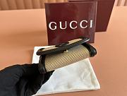 Okify Gucci Blondie Wallet In Beige And Black 11x9cm  - 5