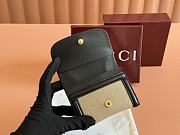 Okify Gucci Blondie Wallet In Beige And Black 11x9cm  - 3