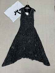 Okify CC Black Sequin Star Dress  - 1