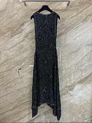 Okify CC Black Sequin Star Dress  - 5