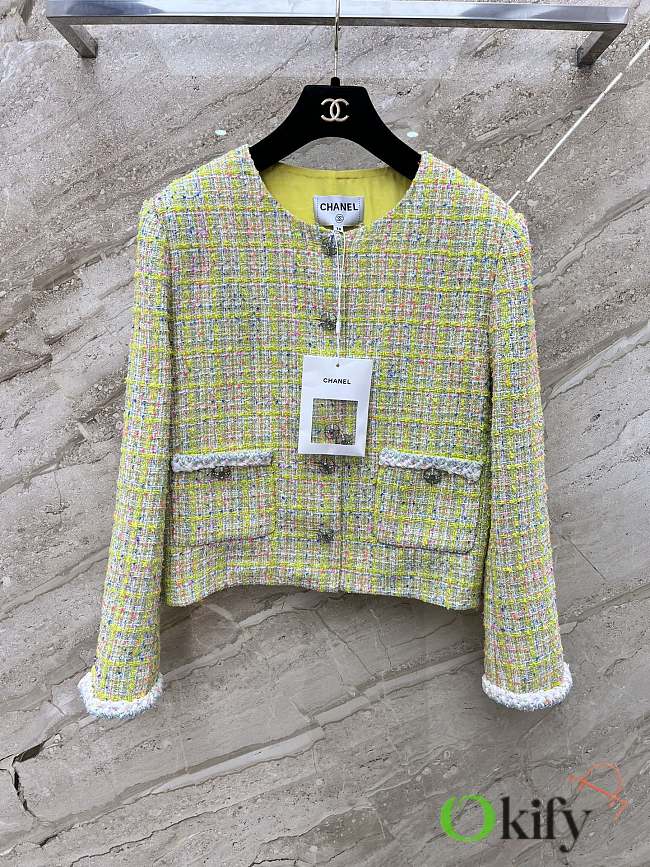 Okify CC Tweed Yellow Jacket  - 1