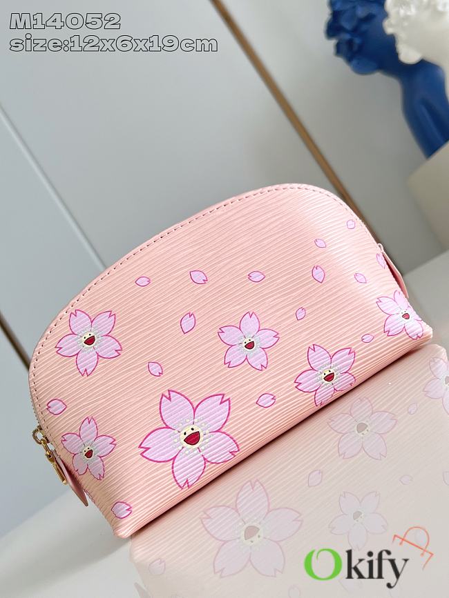 Okify Louis Vuitton x TM Cosmetic Pouch PM M14052 12x6x19cm  - 1